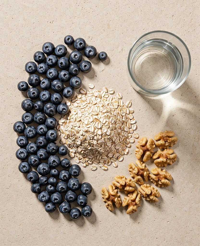 Terveellisiä raaka-aineita asiantuntijan analyysia varten